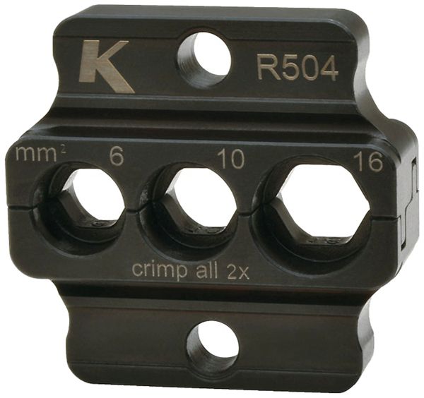 Matrice di serraggio Klauke R504 6…16mm² per EK50ML