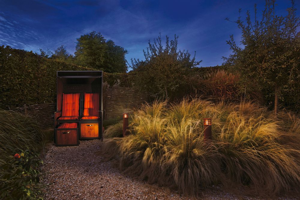 Standleuchte SLV RUSTY 70, E27 11W IP55 Eisen gerostet