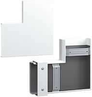 Angle plat tehalit FWK-Plus 60×150mm blanc trafic