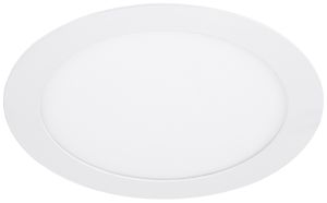 Downlight LED Sylvania Flat 205 17W 1750lm 4000K IP44 120° VAR Ø226mm blanc