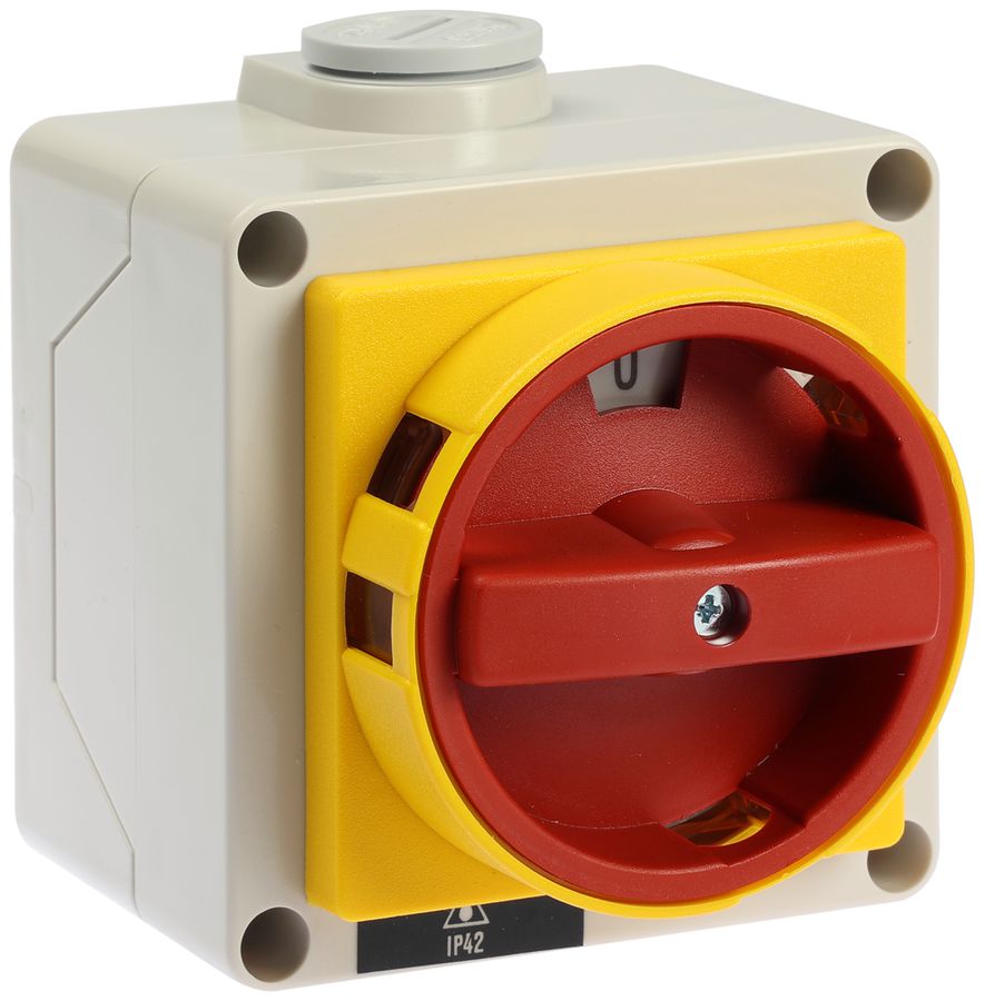 Interrupteur rotatif AP K&N gris 20A 660V 0/3L