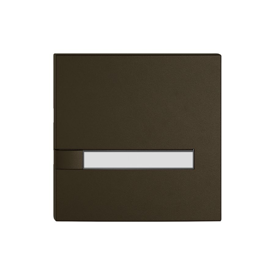 Poussoir 1/1 EDIZIO.liv SNAPFIX® p.KNX&UNI s.LED a.étiquette comm.1touch.br