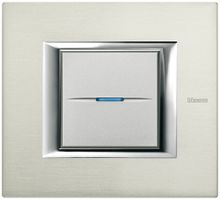 Abdeckrahmen Gr.I Legrand alu Axolute