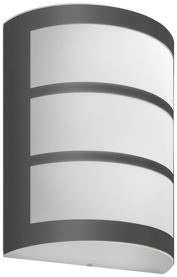 LED-Wandleuchte Philips Python 6W 450lm 2700K IP44 anthrazit