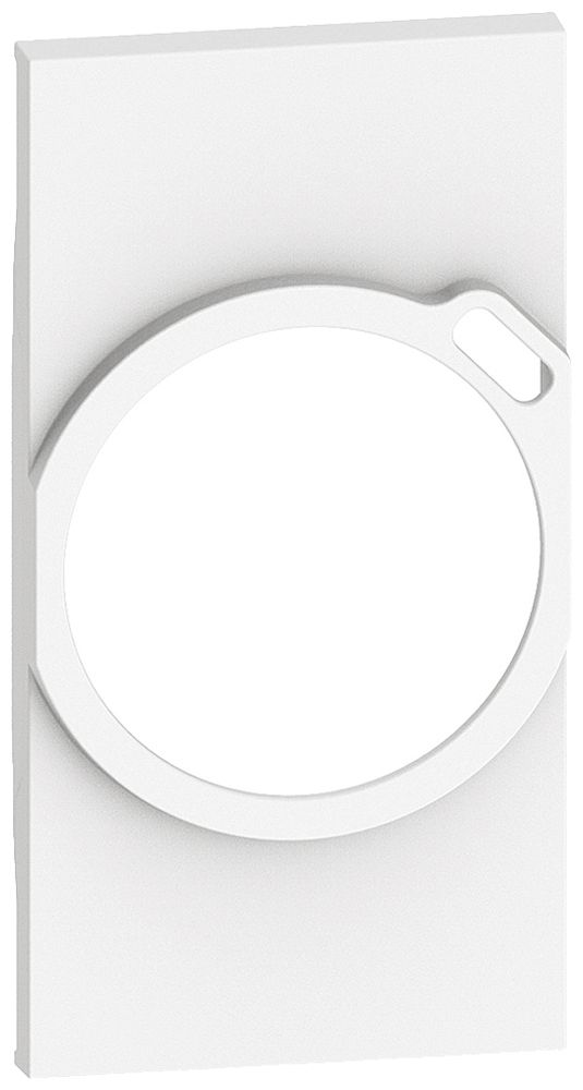 Abdeckung Living Now 2 Module für Steckdose Schuko mit USB weiss