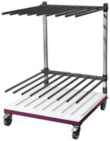 Transportwagen Rittal AS 4050.000 1000×1000×1500mm mit Bremse ≤500kg