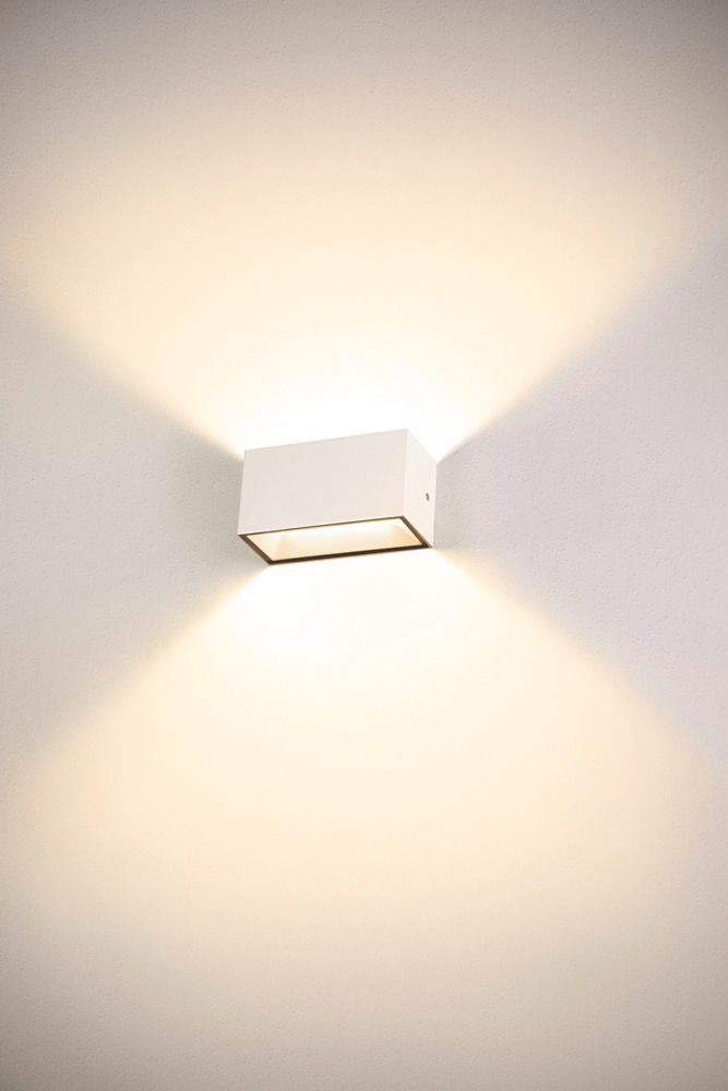 Applique LED SLV SITRA M UP/DOWN 14W 1600lm 3000/4000K 95° IP65 blanc