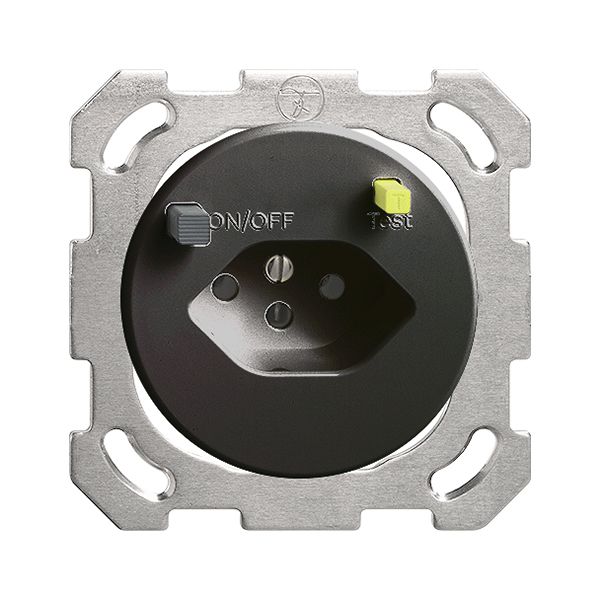 UP-Steckdose FH T13 FI 30mA PM, schwarz