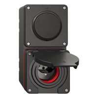 NAP-Kombination NEVO S3/1L+T13 IP55 gemäss SN 441011 Serie m.roter Dichtung, sz