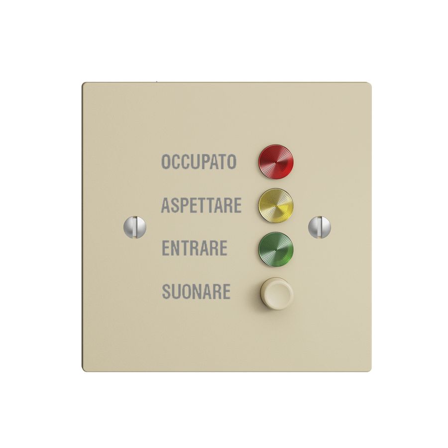 Türstation für Rufleuchte vanille I, EDIZIOdue