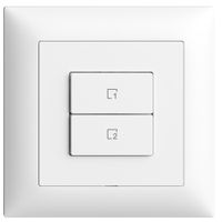 UP-Szenentaster 2 Szenen vertikal/2T Edue Wiser weiss