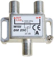 F-Abzweiger 1×WISI DM25C 5…1000MHz 20dB