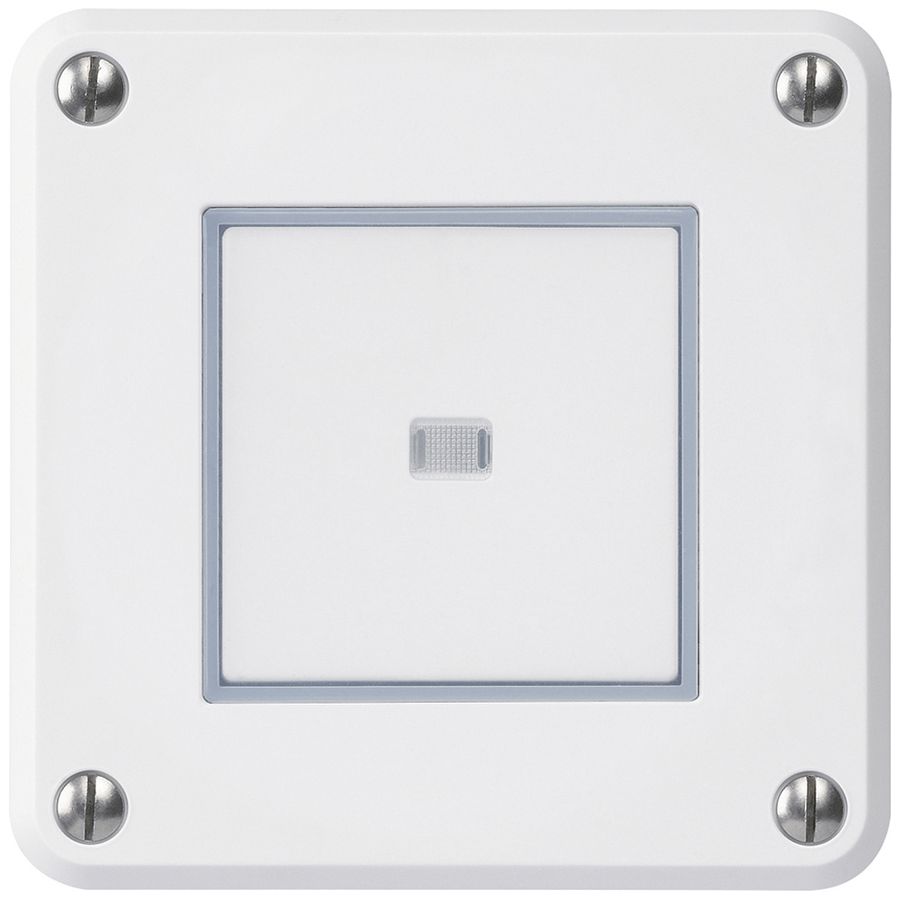 UP-Druckschalter robusto IP55 Schema 3/2P beleuchtet weiss für Kombination