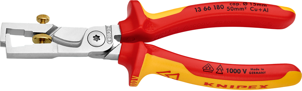 Abisolierzange KNIPEX VDE Ø0.5mm/10mm² 180mm