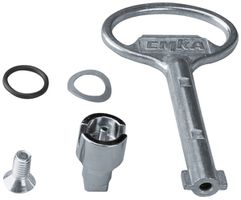 Fermeture Hager Univers double panneton 3mm 1 clé pour armoire IP54