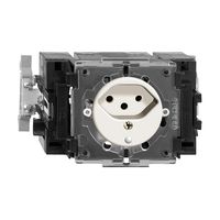 Prise INC FH T13 blanc 49…69mm(53mm) Snap avec LED vert