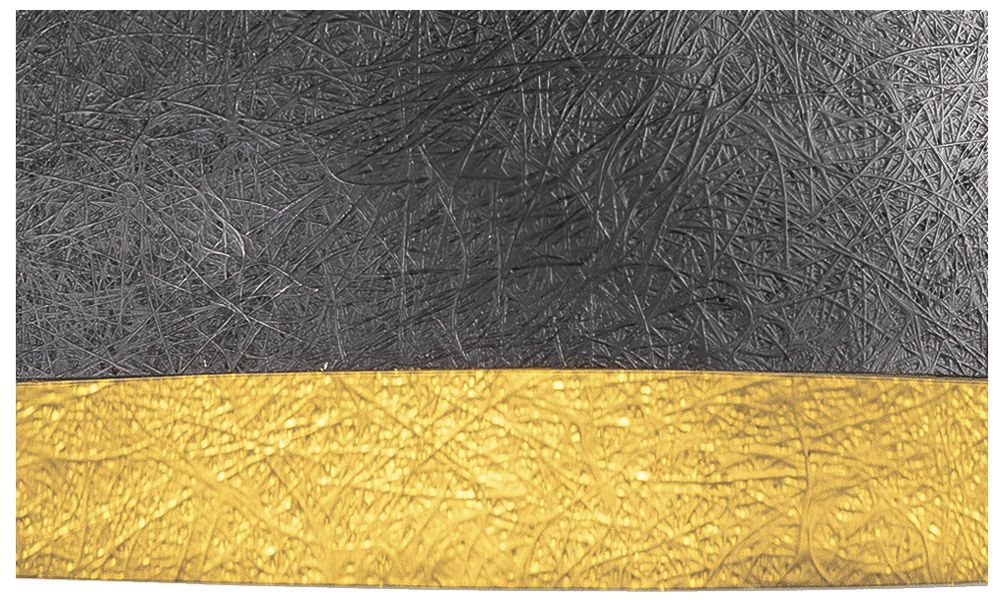 Lampada sospesa SLV FORCHINI 50 E27 1×40W REG Ø500mm nero/oro