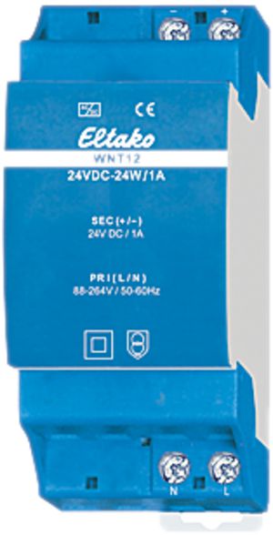 Alimentation à découpage AMD WNT12 88…264VAC/24VDC 24W 1A