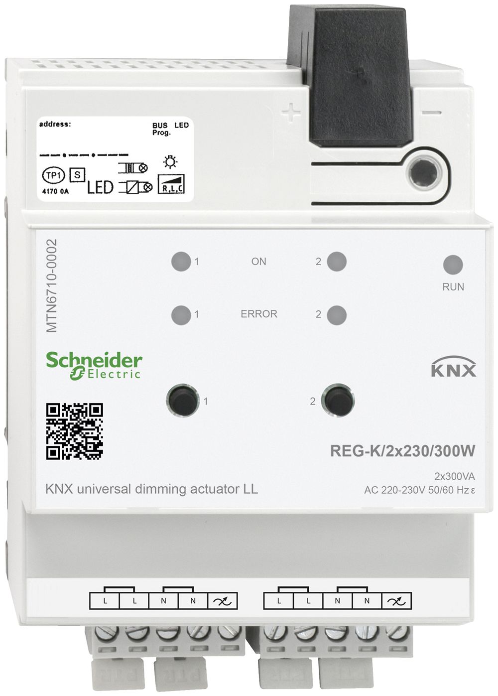 REG-Universal-Dimmaktor KNX Schneider Electric MTN6710-0002