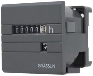 Compteur d'heures de service AP Elbro taxxo 100, 220…240V, 50Hz, gris