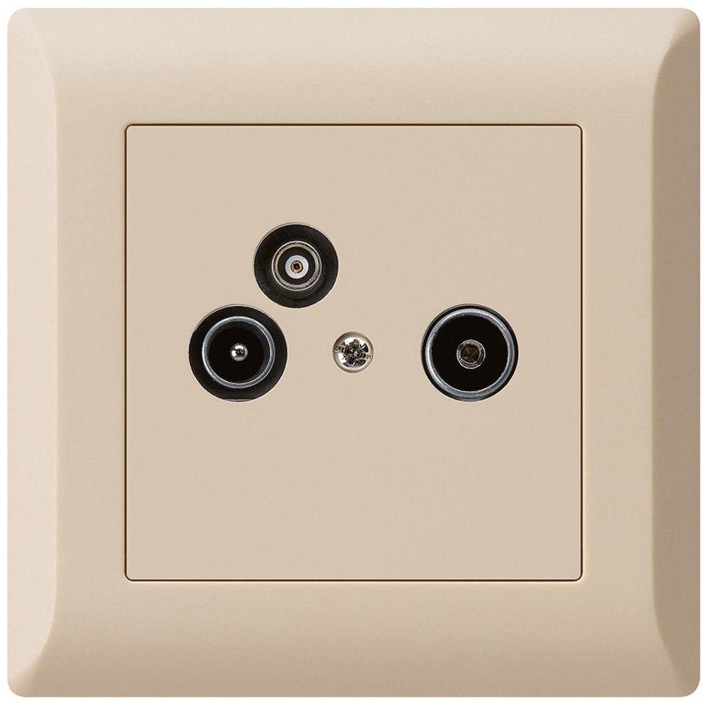 UP-Antennendose R/TV-Daten kallysto.line 19dB beige