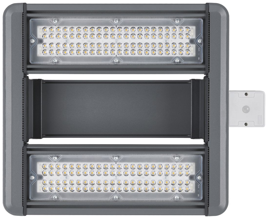 Proiett.capann.LED Sylvania Sylbay PIR 95W 14200lm 840 IP65 75° REG 410×386