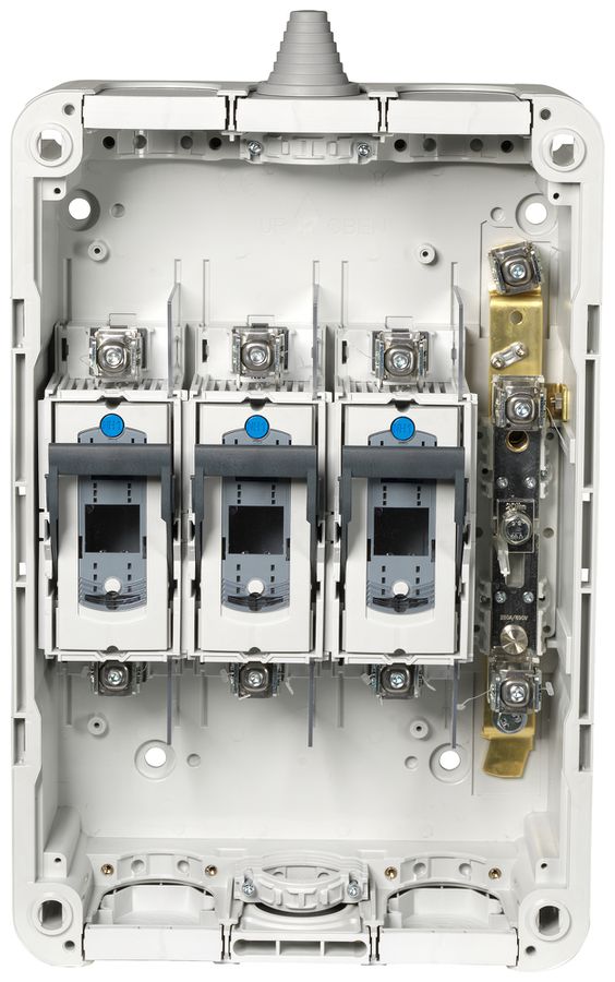 Coffret d’abonnés Schurter SKD 250A E-KL KL AE 4P fusible HPC 650×428×187mm