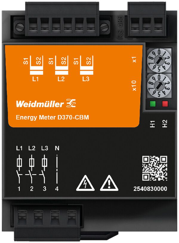 Energiemessgerät Weidmüller ENERGY METER D370-CBM