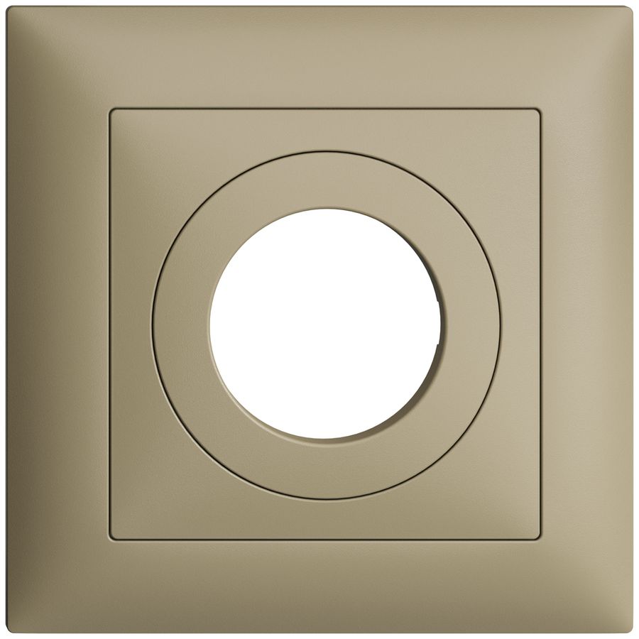 Kit frontale INC EDIZIOdue sand 88×88mm per interr.a chiave