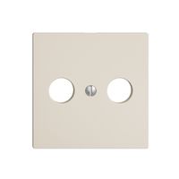 Frontplatte EDIZIOdue crema für R/TV