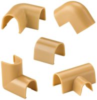 Verbindungs-Set MAX HAURI cablefix für Minikanal 7mm 10 Stück beige