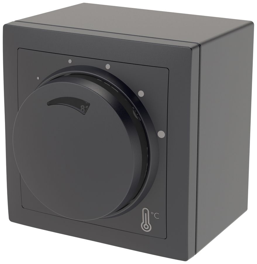 Thermostat d'ambiance AP ABB SIDUS chauffa./réfrigé. NO 230VAC/10A 5…30°C an