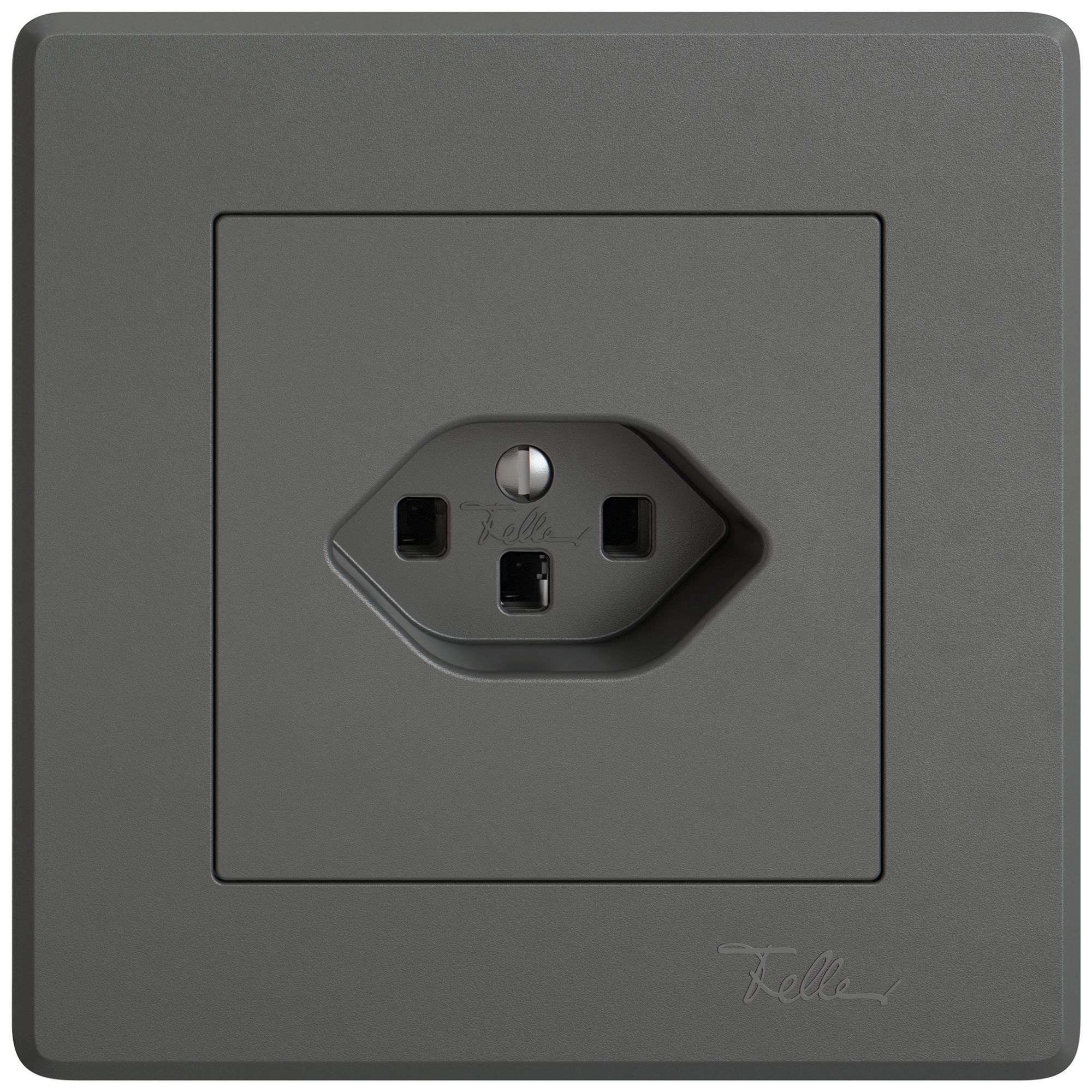 UP-Steckdose EDIZIO.liv SNAPFIX® 1×T23 dgu