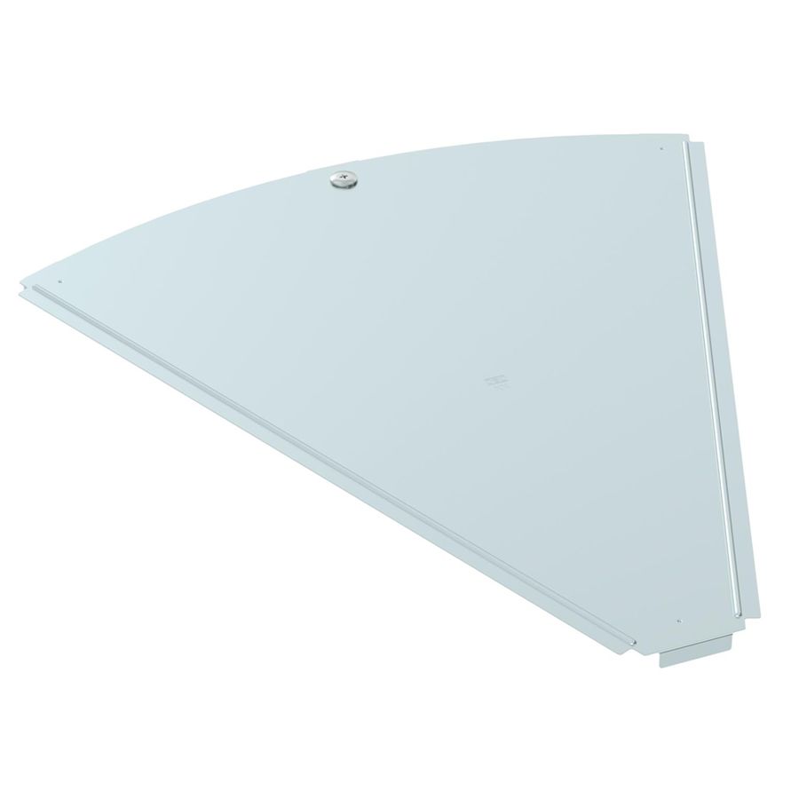 Couvercle BET RBD 45° 600×625mm acier zingué en continu zinc-aluminium