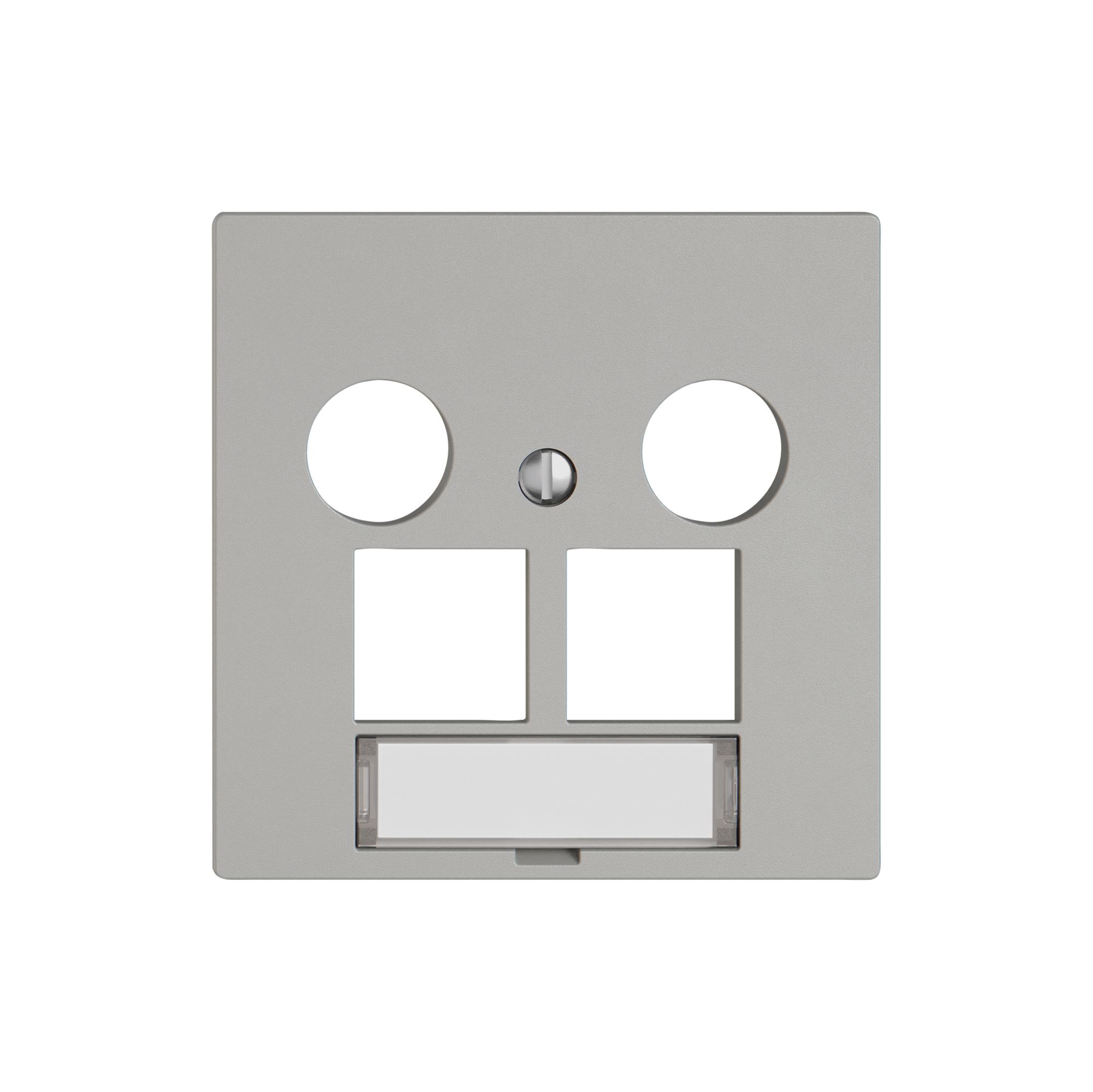 Kit di montaggio EDIZIO.liv EASYNET SNAPFIX® per presa multimedia grc