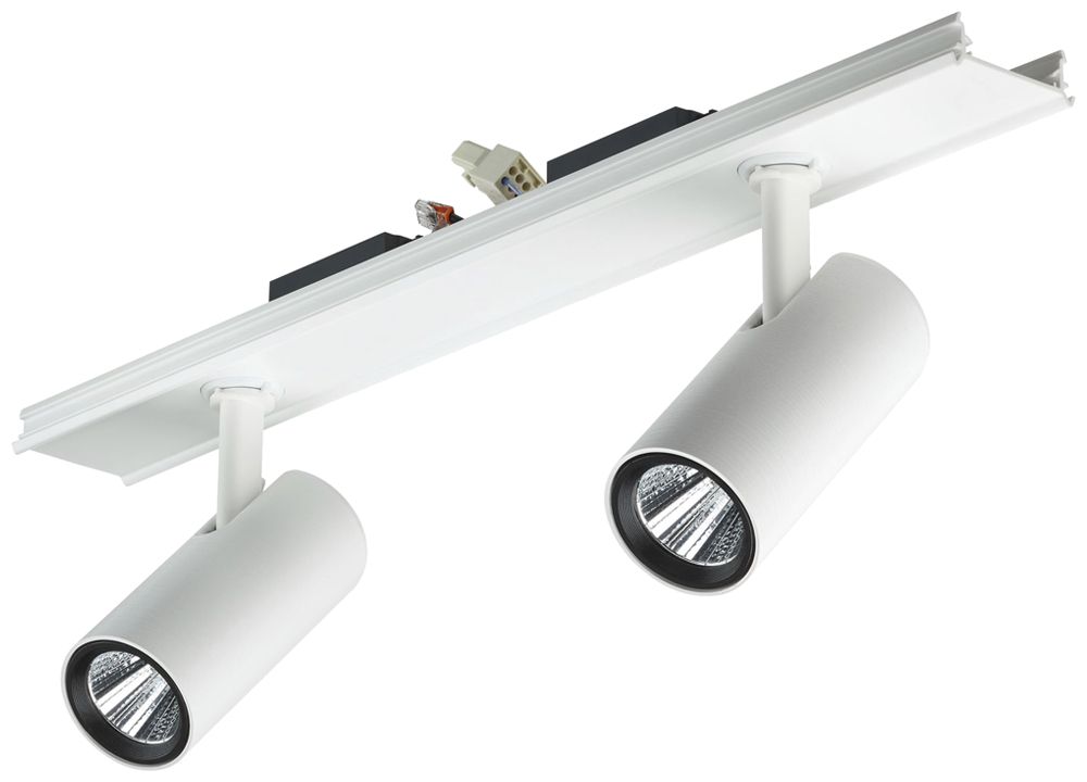 Spot LED Philips GreenSpace Evo Mini 2×22.2W 5162lm 930 MB Ø65×565 bianco