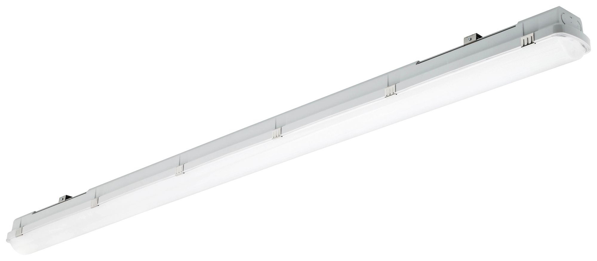LED-Feuchtraumleuchte Sylvania RESISTO 1500 61W 8500lm 840 IP66 1500mm grau