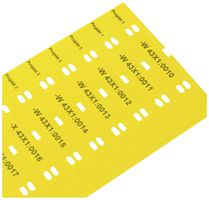 Kabelmarker PX WMTB HF-D (30X10)R BU 30×10mm 1000 Stück blau