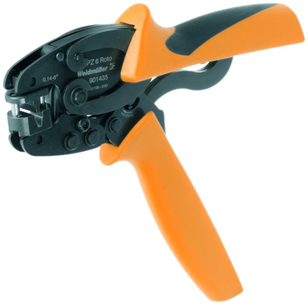 Outil à sertir Weidmüller PZ ROTO p.embout d.câble 0.14…6mm² sertissage trapèze