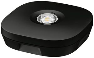 Luminaire de sécurité LED AP EM R2A ST NM 112 SM-B 2W, 33mm, noir