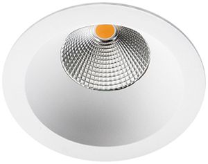 Downlight LED SG Junistar Soft 9W 850lm 930 IP20/IP54 42° VAR Ø94mm blanc