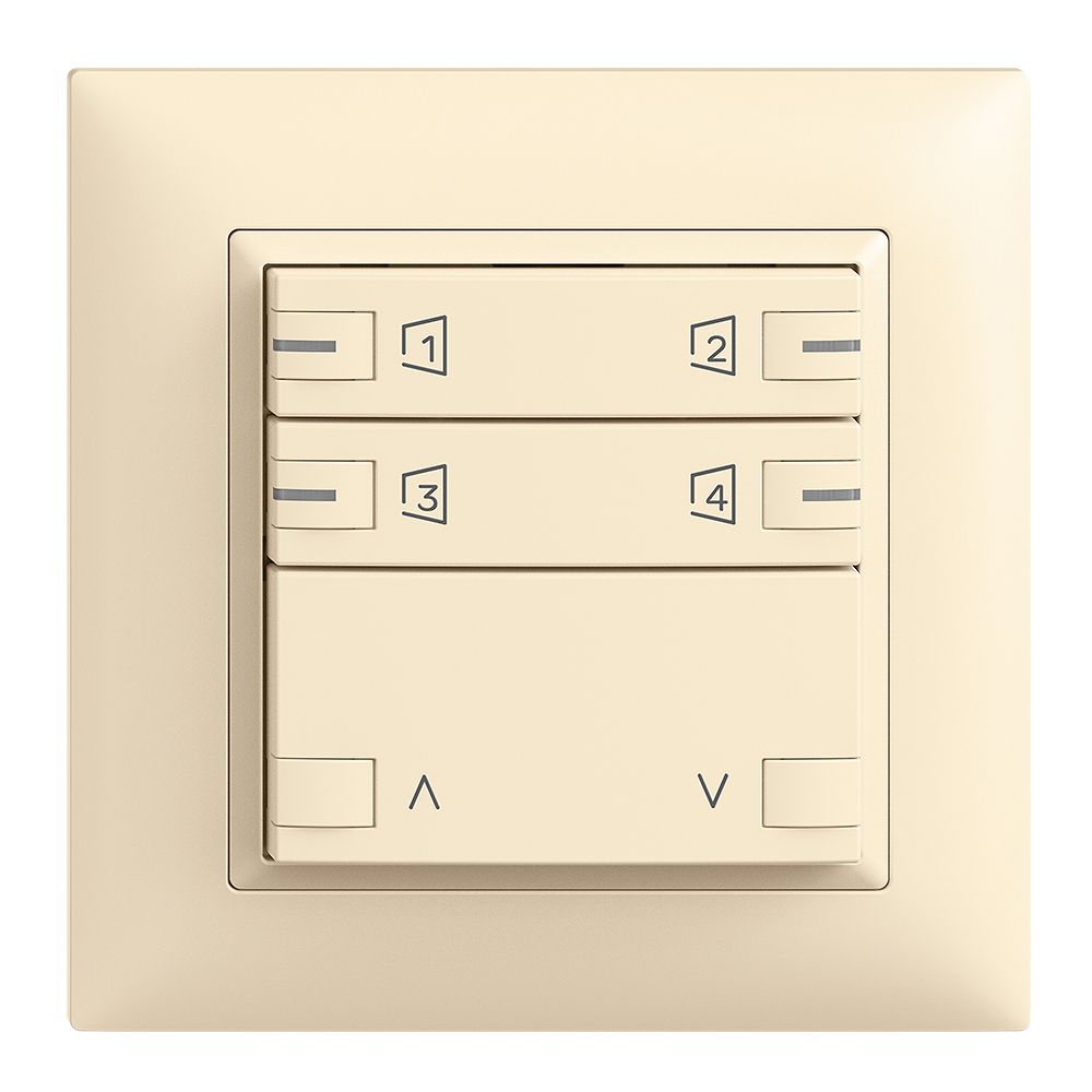 Kit montaggio INC Edue zeptrionAIR, WLAN, Motor, RGB-LED, 2×tasto, 2×comm.van