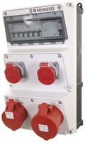 Distributore di corrente Mennekes Amaxx 2×T25 1×CEE16 1×CEE32 1×FI/LS 40A IP44