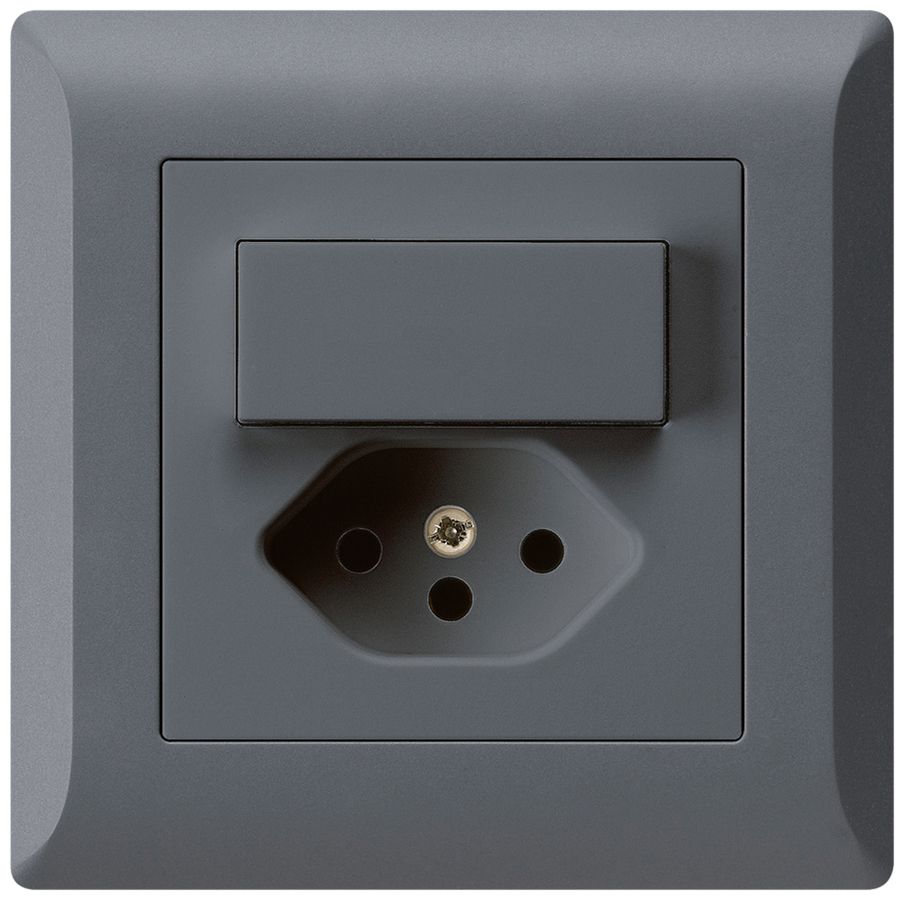 Combinazione INC A-R/1P+T13 antracite kallysto.line