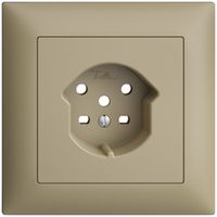 Kit frontale INC EDIZIOdue sand 88×88mm 1×T15