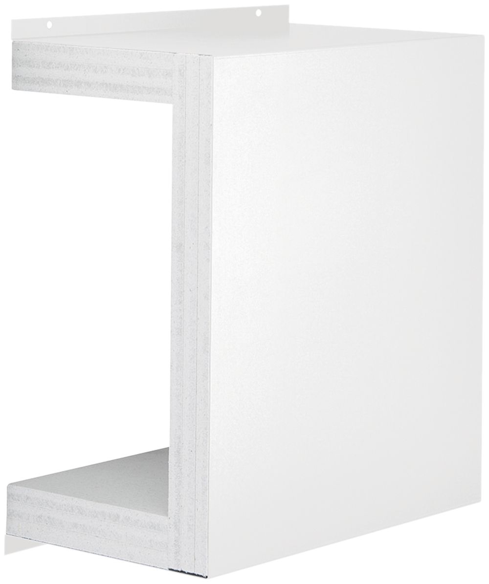 Schiebemuffe tehalit FWK 90 E90/E30 100×260mm, verkehrsweiss