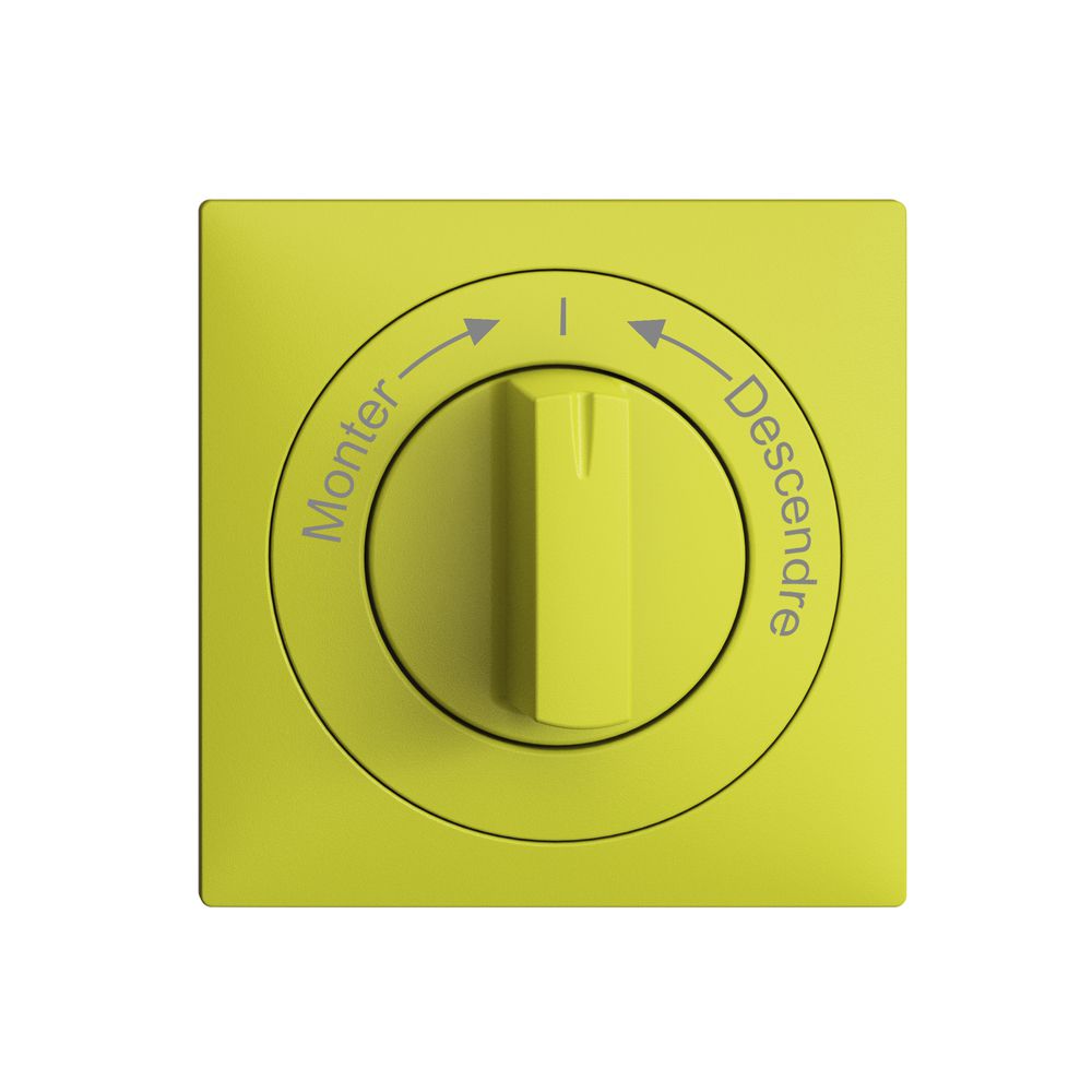 Kit frontale Monter->I<- Descendre EDIZIOdue 60×60mm lemon