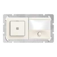 Combinazione INC I-I AR+suoneria EDIZIOdue bianco