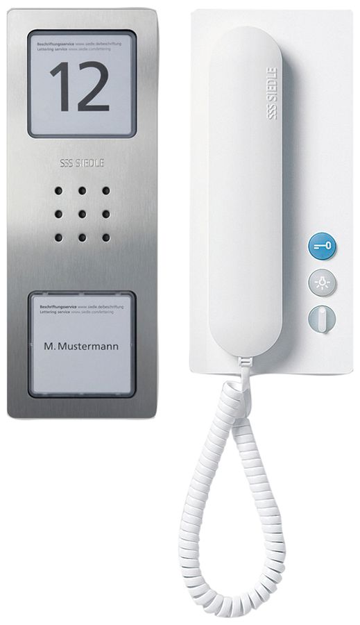 Türsprech-Set Audio Siedle Compact 1 1+n-System weiss