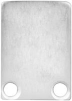 Tappo di chiusura DOTLUX per profilo/copertura allu 2B+canale di cavi 2 pzz viti